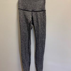 Lululemon high rise grey heather Leggings
